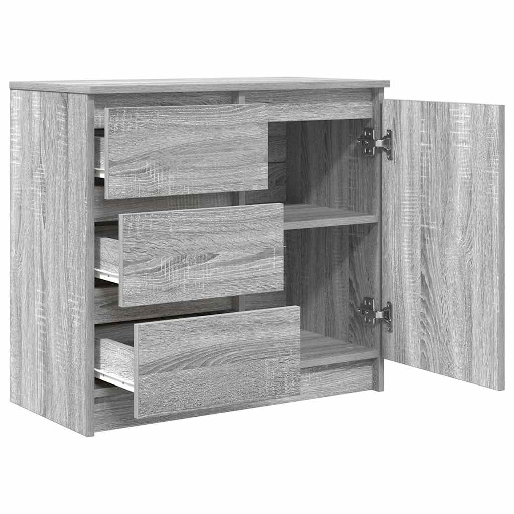 Skjenk Sonoma Grå med skuff 71x35x65 cm