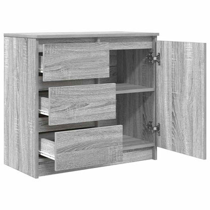 Skjenk Sonoma Grå med skuff 71x35x65 cm