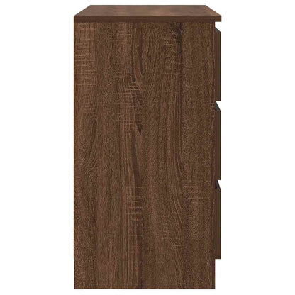 Skjenk Brun Eik med skuff 71x35x65 cm