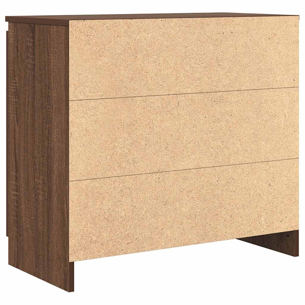Skjenk Brun Eik med skuff 71x35x65 cm