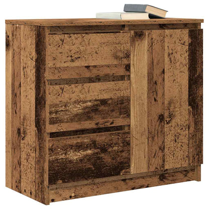 Skjenk Gammelt Tre med skuff 71x35x65 cm