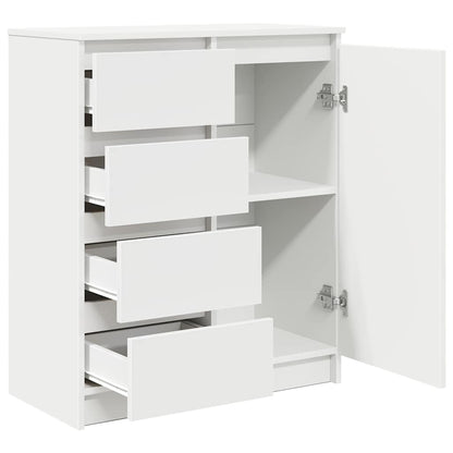Skjenk Hvit med skuffer 71x35x84 cm
