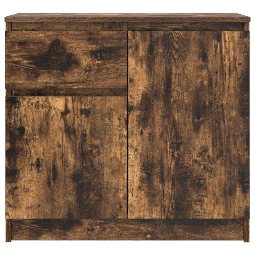 Skjenk Røkt Eik med skuff 71x35x65 cm