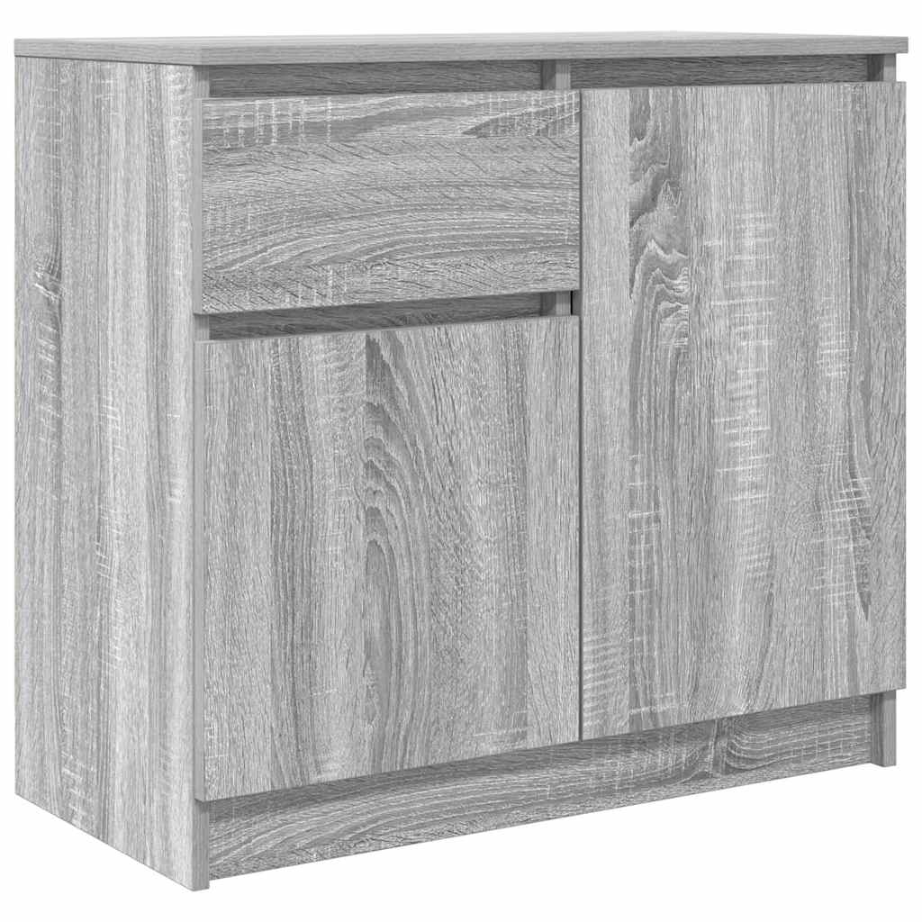 Skjenk Sonoma Grå med skuff 71x35x65 cm