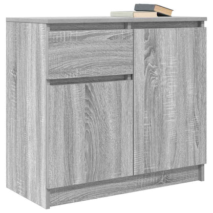 Skjenk Sonoma Grå med skuff 71x35x65 cm