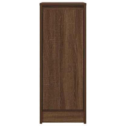 Skjenk brun eik 29,5x34x76 cm konstruert tre