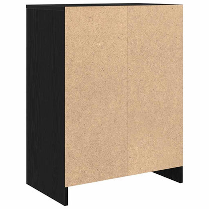 Skjenk Svart Eik 57x34x76 cm