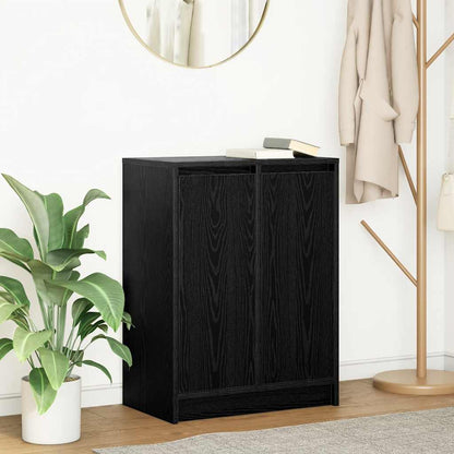 Skjenk Svart Eik 57x34x76 cm