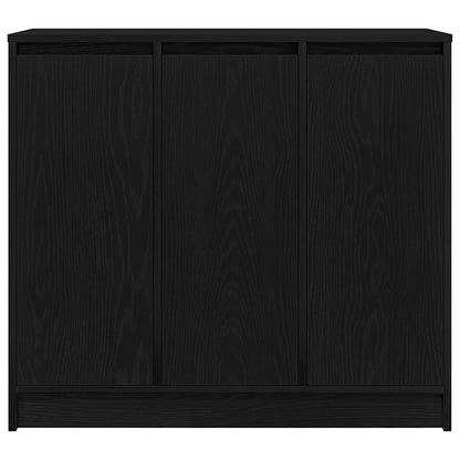 Skjenk Svart Eik 85x34x76 cm
