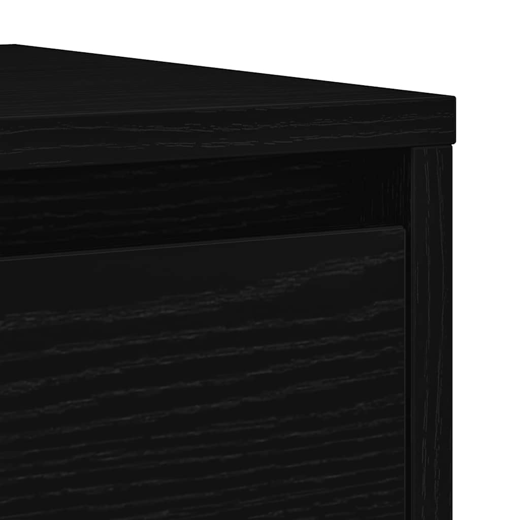 Skjenk Svart Eik 29,5x34x76 cm