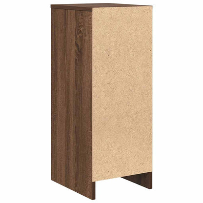 Skjenk brun eik 29,5x34x76 cm konstruert tre