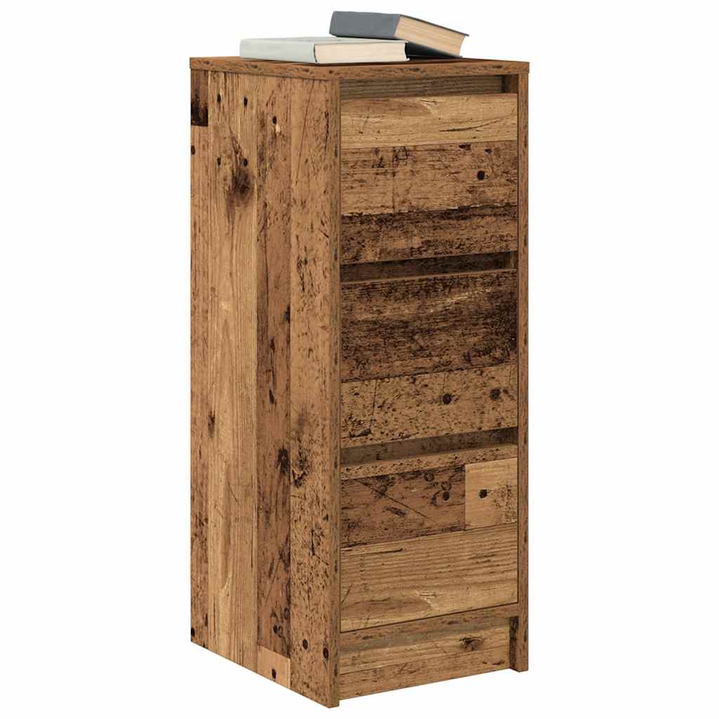 Skjenk gammelt tre 29,5x34x76 cm konstruert tre