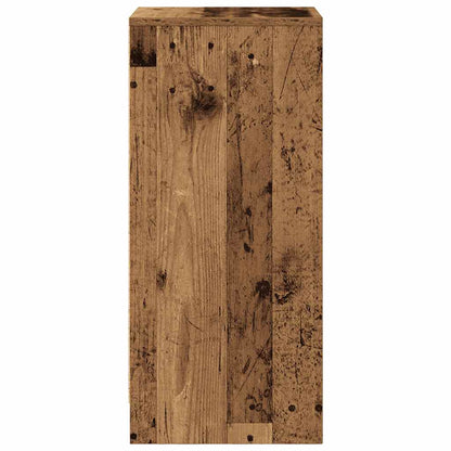 Skjenk gammelt tre 29,5x34x76 cm konstruert tre