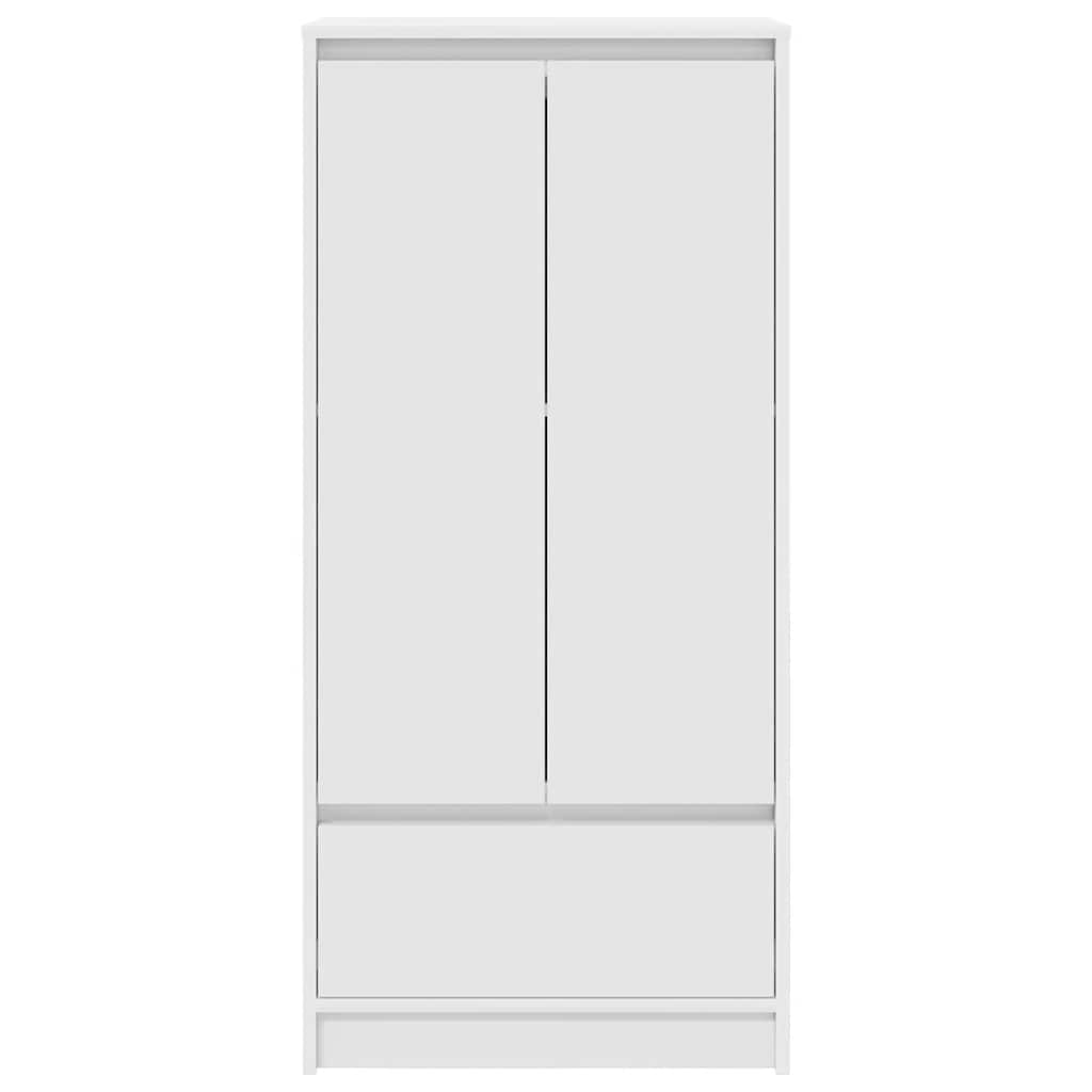 Skap Hvit med skuff 55,5x34x119,5 cm