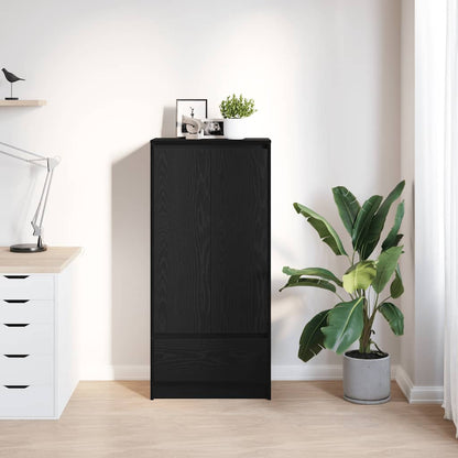 Skap Svart Eik 55,5x34x119,5 cm