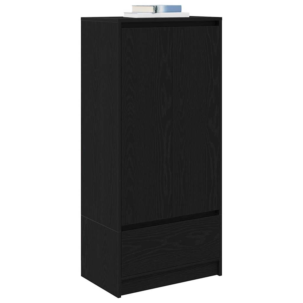 Skap Svart Eik 55,5x34x119,5 cm
