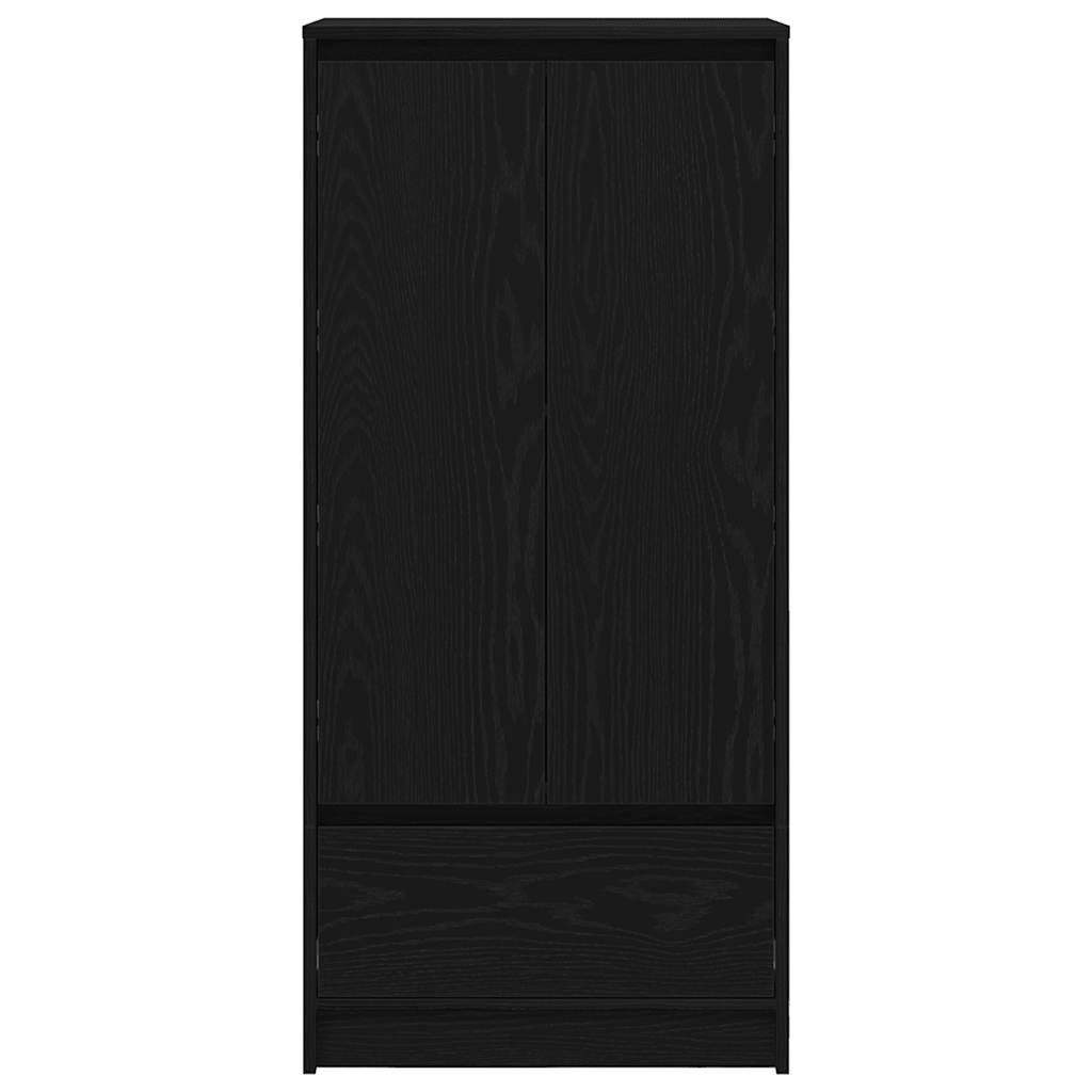Skap Svart Eik 55,5x34x119,5 cm