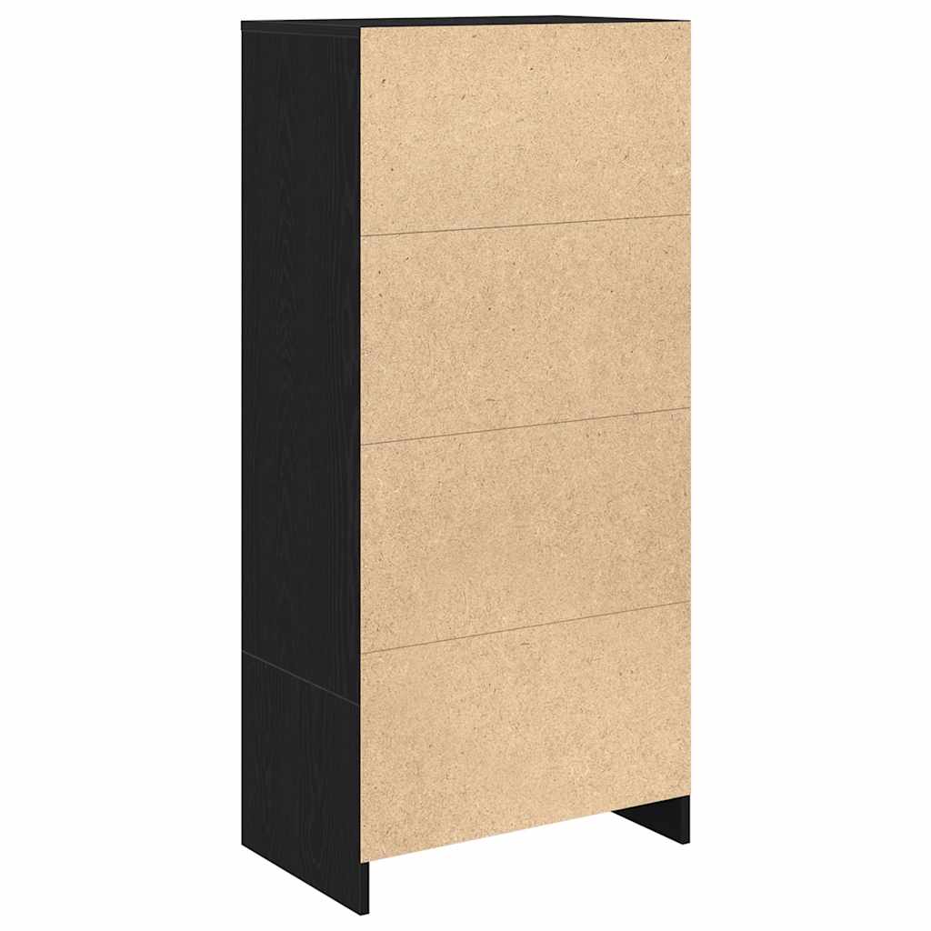 Skap Svart Eik 55,5x34x119,5 cm