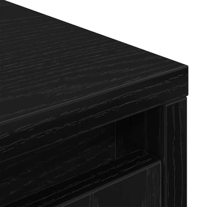 Skap Svart Eik 55,5x34x119,5 cm