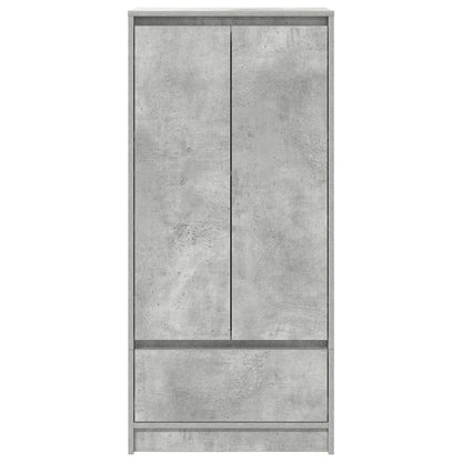 Skap Betonggrå med skuff 55,5x34x119,5 cm