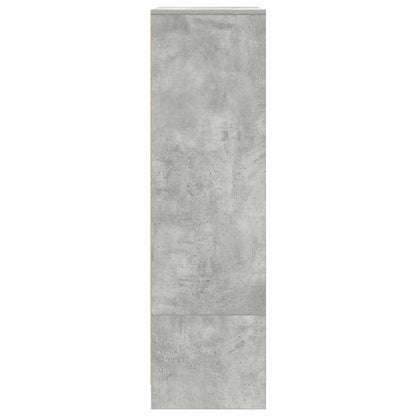 Skap Betonggrå med skuff 55,5x34x119,5 cm