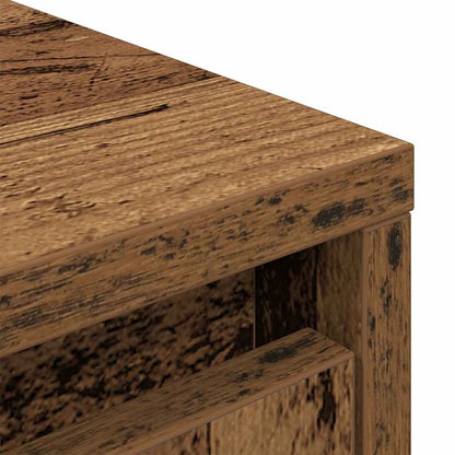 Skap Gammelt Tre med skuff 55,5x34x119,5 cm