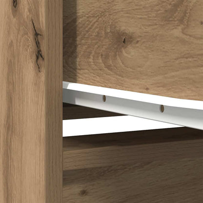 Skap Artisan Eik med skuff 55,5x34x119,5 cm