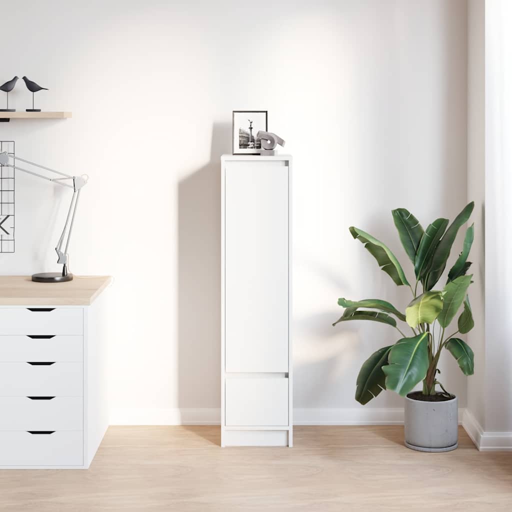 Skap Hvit 29,5x34x119,5 cm
