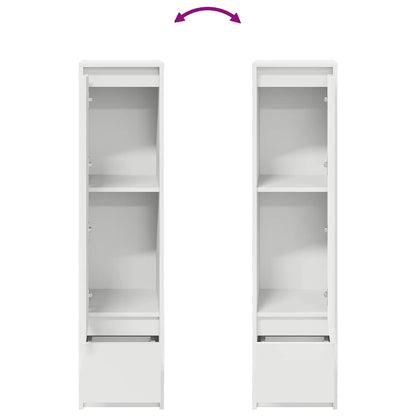 Skap Hvit 29,5x34x119,5 cm