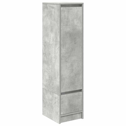 Skap Betonggrå 29,5x34x119,5 cm