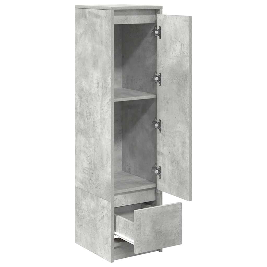 Skap Betonggrå 29,5x34x119,5 cm