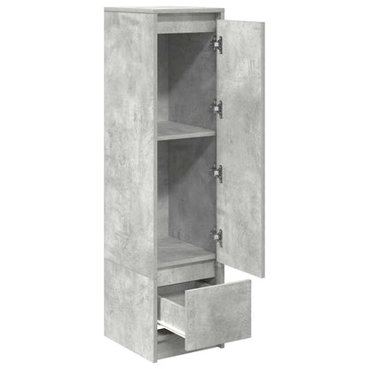 Skap Betonggrå 29,5x34x119,5 cm