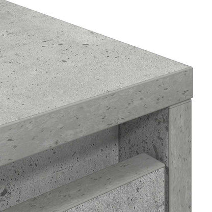 Skap Betonggrå 29,5x34x119,5 cm
