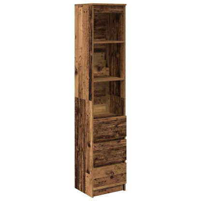 Skap Gammelt Tre 37,5x35x180 cm