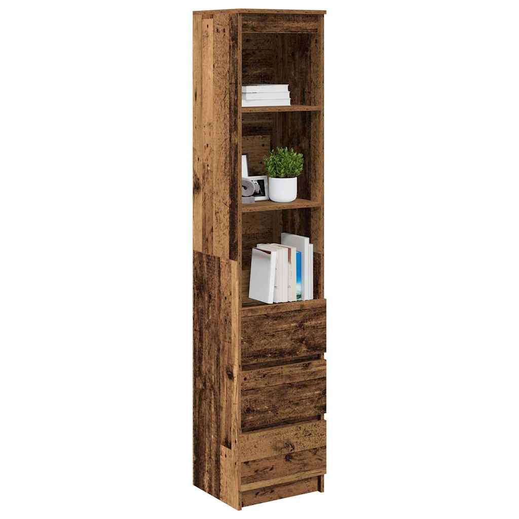 Skap Gammelt Tre 37,5x35x180 cm