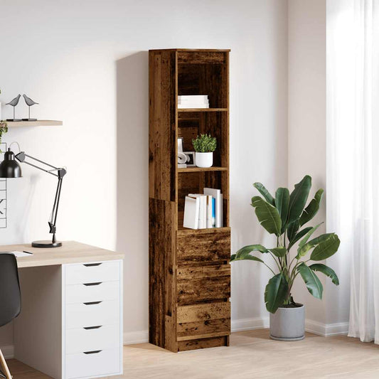 Skap Gammelt Tre 37,5x35x180 cm