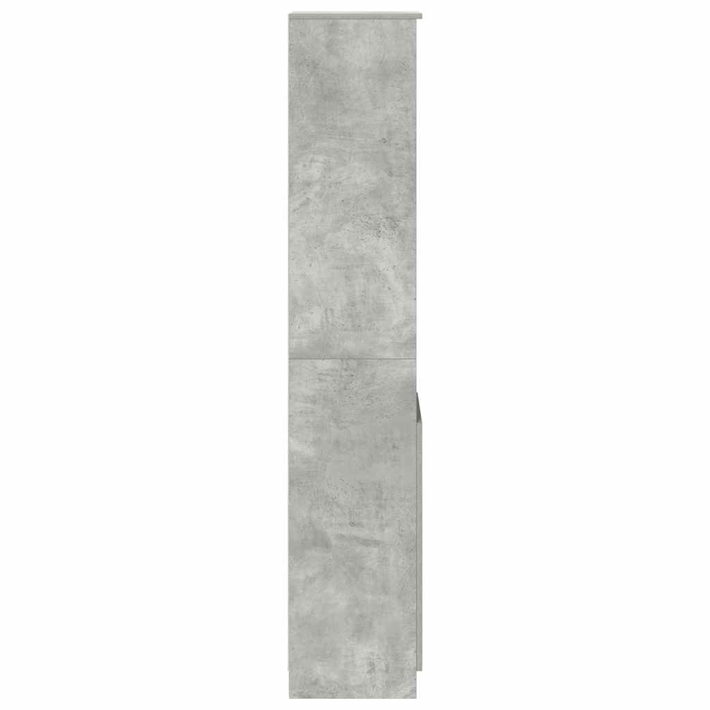 Skap Betonggrå 37,5x35x180 cm