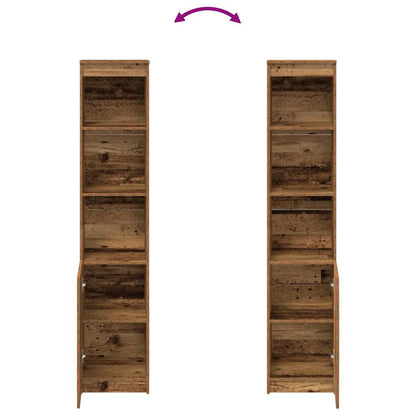 Skap Gammelt Tre 37,5x35x180 cm