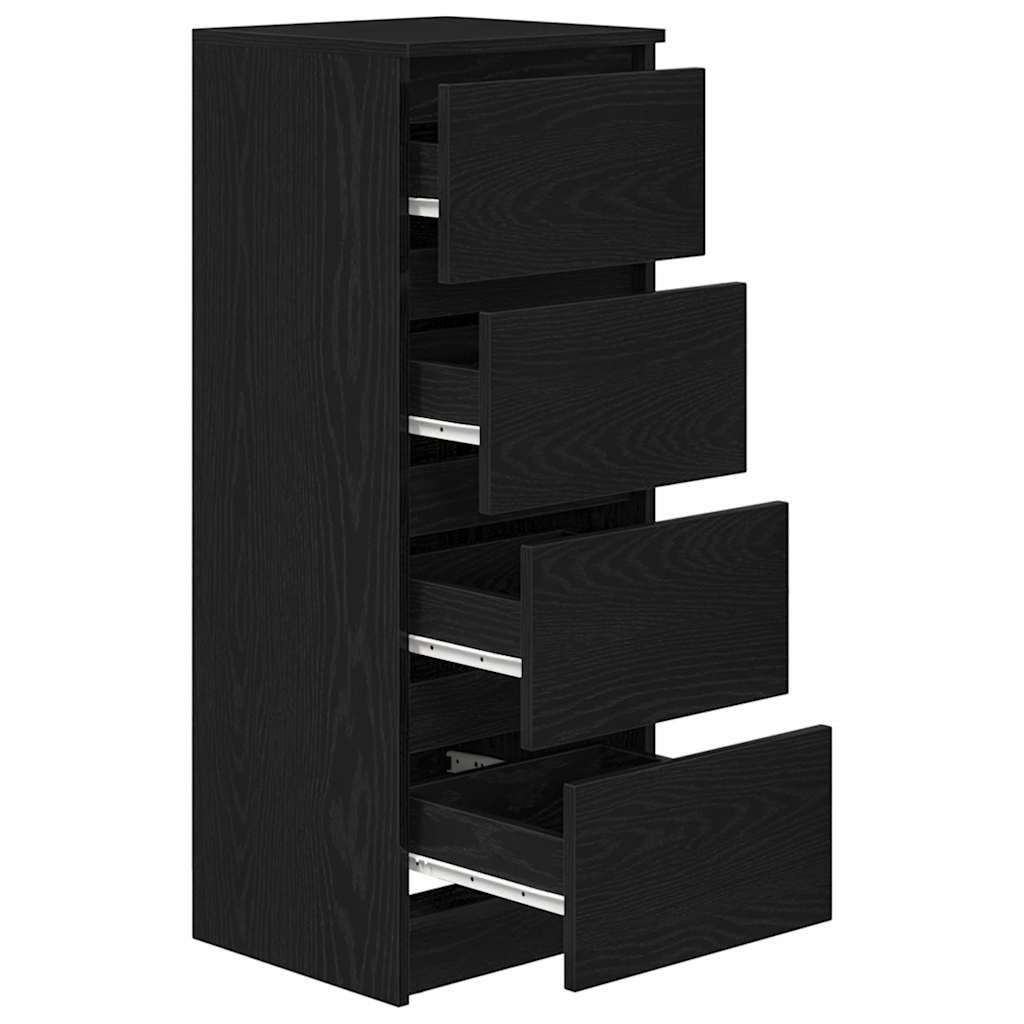 Skjenk Svart Eik 37,5x35x99 cm