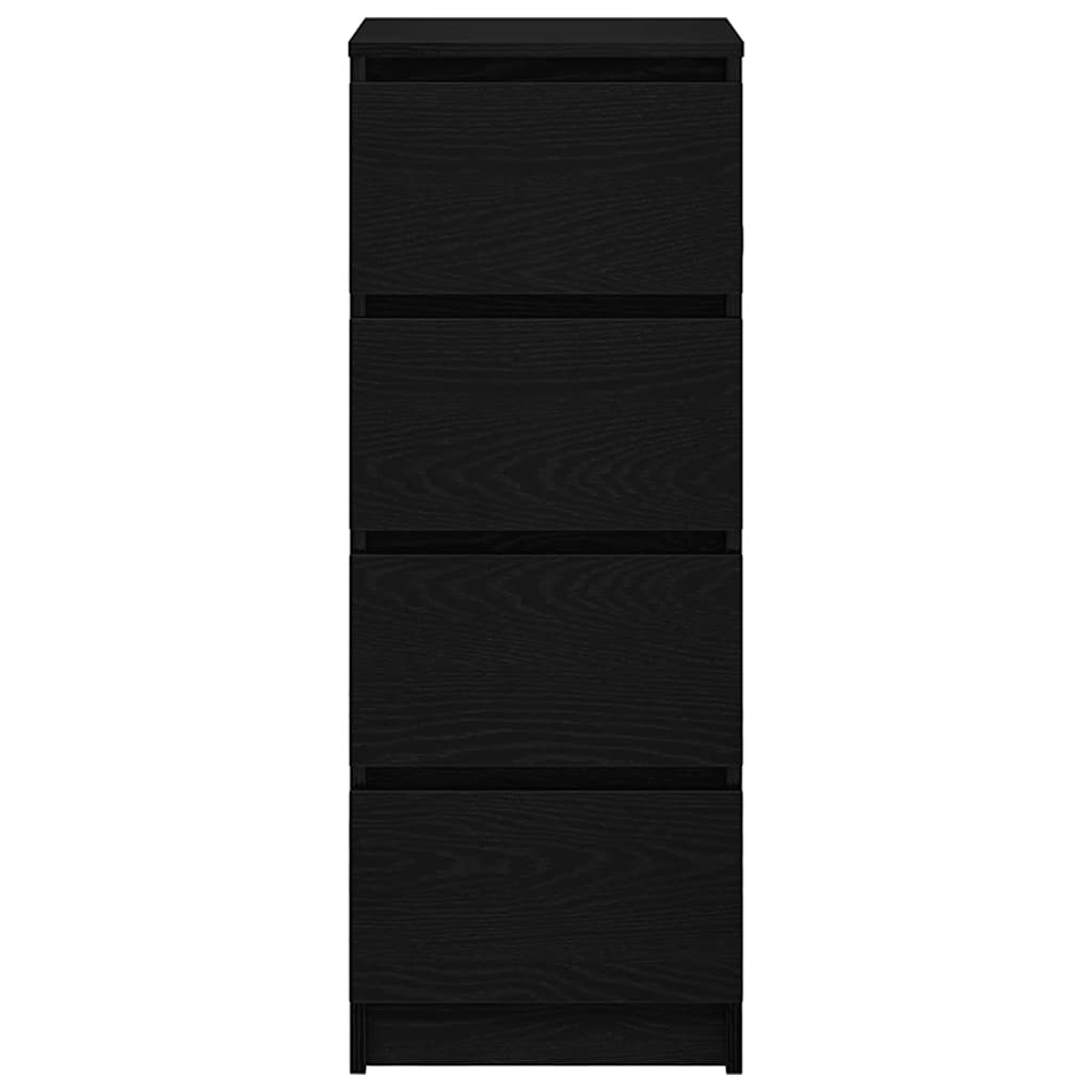 Skjenk Svart Eik 37,5x35x99 cm