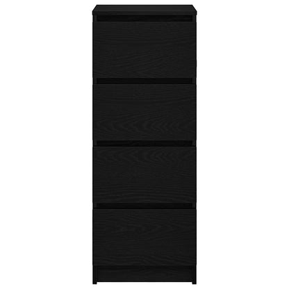 Skjenk Svart Eik 37,5x35x99 cm