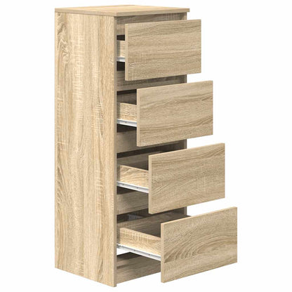 Skjenk sonoma eik 37,5x35x99 cm konstruert tre