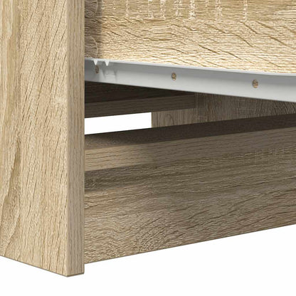 Skjenk sonoma eik 37,5x35x99 cm konstruert tre