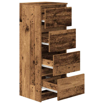 Skjenk Gammelt Tre 37,5x35x99 cm