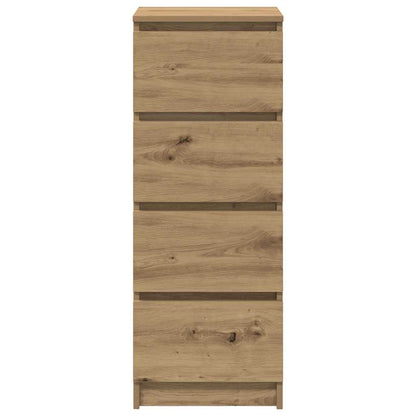 Skjenk artisan eik 37,5x35x99 cm konstruert tre
