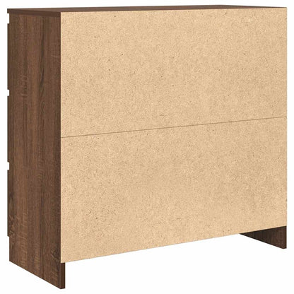 Skjenk Brun Eik 80x35x76 cm