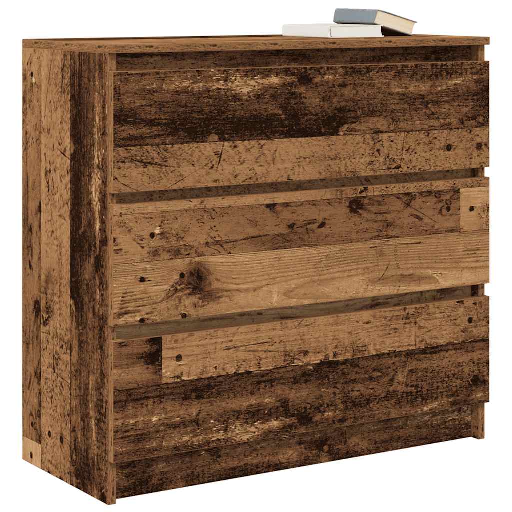 Skjenk Gammelt Tre 80x35x76 cm