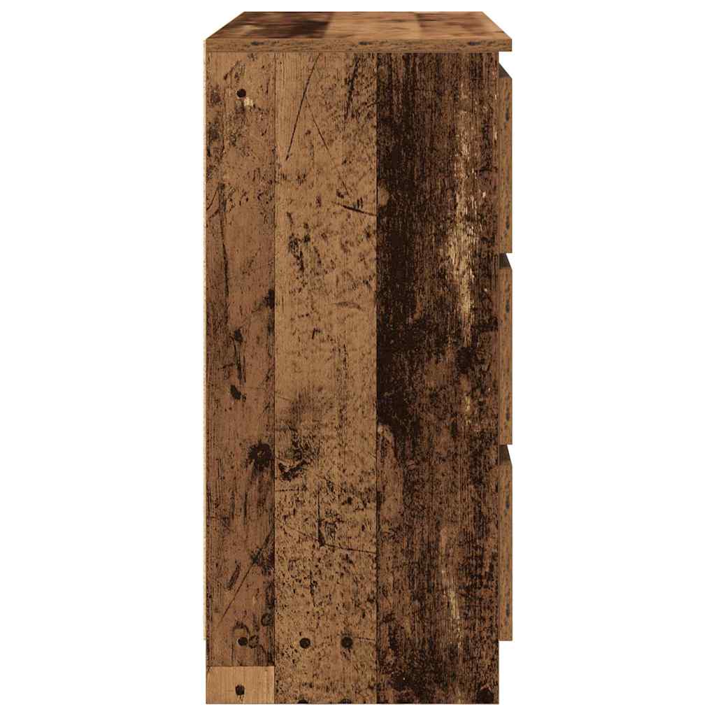 Skjenk Gammelt Tre 80x35x76 cm