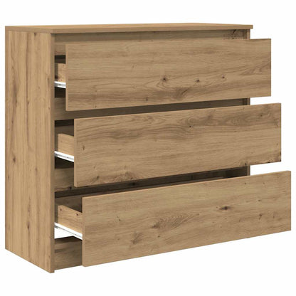 Skjenk Brun Eik 80x35x76 cm