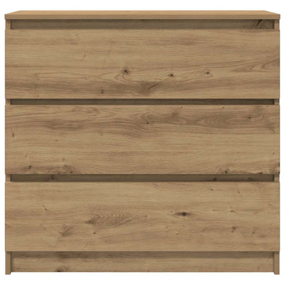 Skjenk Brun Eik 80x35x76 cm